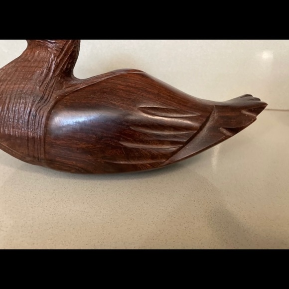 Mint Vintage hand carved Ironwood duck decoy - Picture 4 of 4